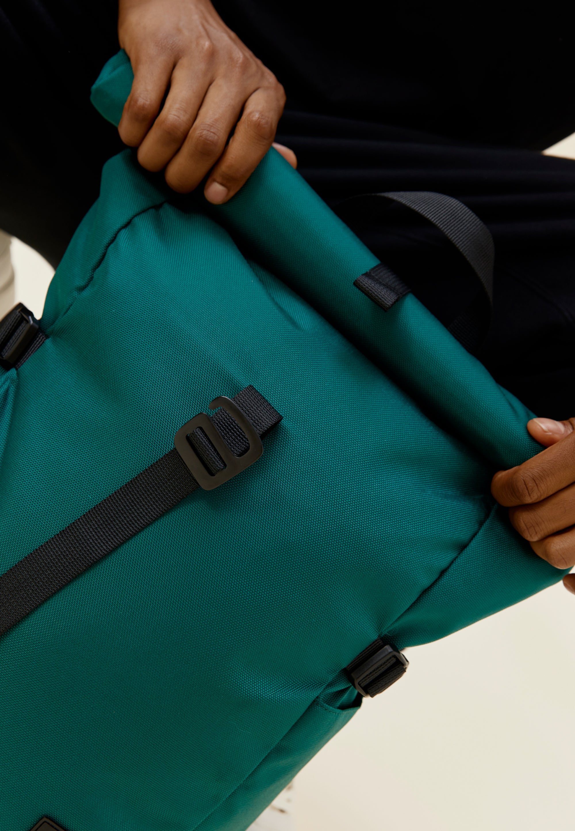 Sac a outlet main vert canard